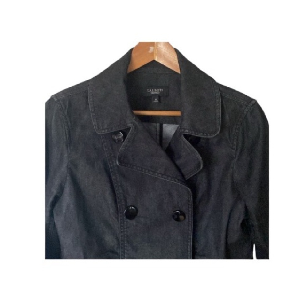 Talbots Jean Jacket Size 12 - Picture 3 of 11